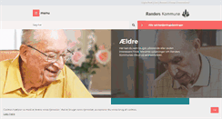 Desktop Screenshot of aeldre.randers.dk